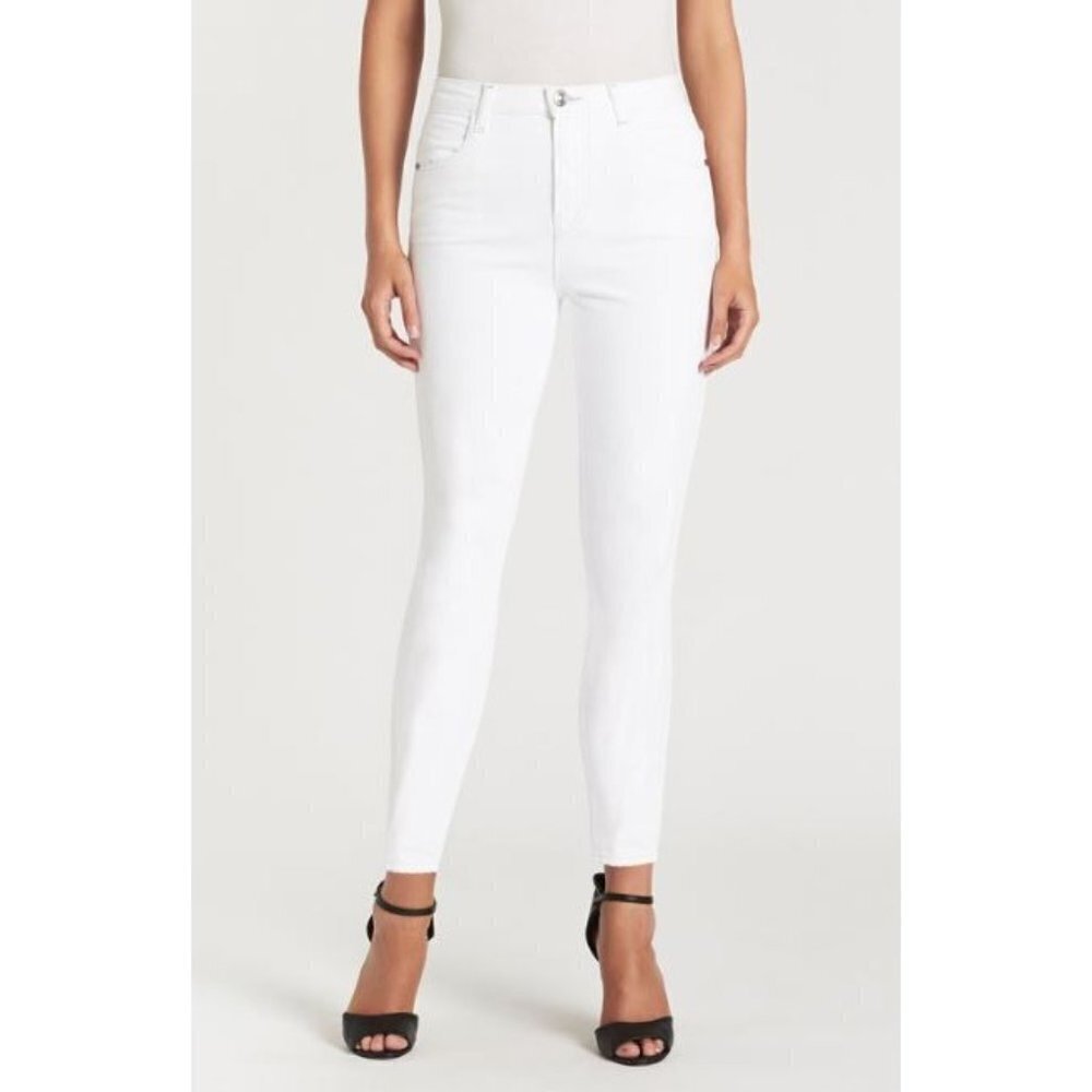 Current Elliott The Stiletto Jeans Womens Size 27 NWOT White Mid Rise Stretch